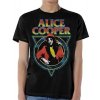 Pánské tričko s potiskem Alice Cooper Tričko Snake Skin Black