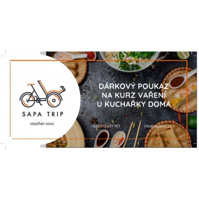 Sapa Trip VIP kurz vaření vietnamské kuchyně pro 1 osobu Varianta: Tištěný poukaz – Hledejceny.cz