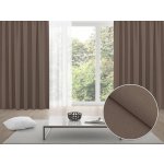 Biante 100% zatemňovací závěs Blackout BKR-504 Hnědý - šířka 140 cm 140x250 cm – Hledejceny.cz