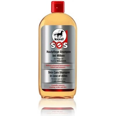 LEOVET SOS Hautpflege Shampoo na porušenou kůži, při letní vyrážce a při napadení roztoči 500 ml – Zboží Dáma