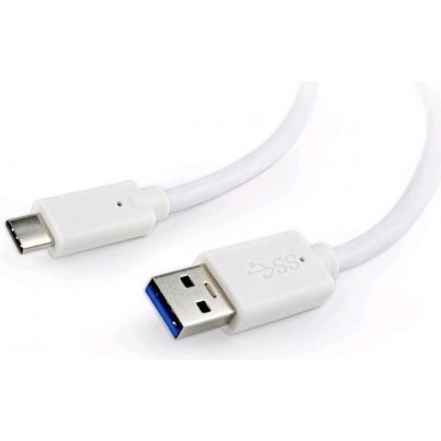 Gembird KAB05133D USB 3.0 AM na Type-C, (AM/CM), 1,8m, bílý – Zboží Mobilmania