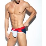 ES Collection UN387 Rustic Mesh Brief Navy, pánské push-up slipy – Sleviste.cz