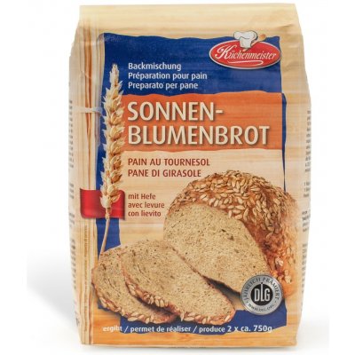 Küchenmeister Směs na chleba Slunečnicový chléb 0,5 kg – Zbozi.Blesk.cz