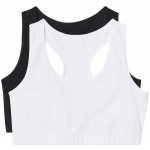 esmara dívčí podprsenka s BIO bavlnou 2 kusy černá/bílá – Sleviste.cz