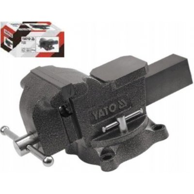 Yato YT-6504 svěrák zámečnický otočný 200 mm / 21 kg – Zboží Dáma
