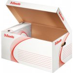 Esselte Speedbox archivační krabice s víkem L bílá červená – Zbozi.Blesk.cz