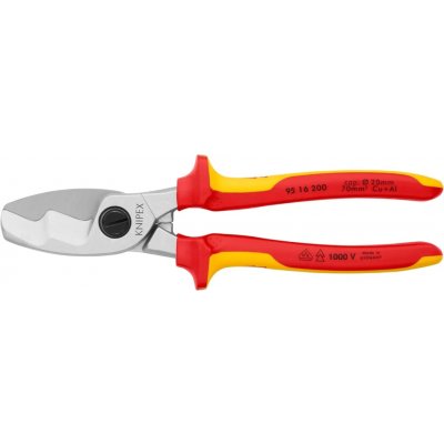 Kabelové nůžky Knipex 95 16 200 do 1000 V (do prům. 20 mm) – Zbozi.Blesk.cz