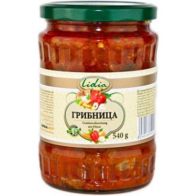 Lidia Zeleninová směs s houbami 540 g – Zbozi.Blesk.cz