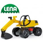 Lena Bagr žlutočerný Giga Trucks plast 80 cm – Zboží Mobilmania