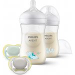 Avent Natural 3 ks startovací sada natural response basic 125 260 330 ml průhledná – Hledejceny.cz