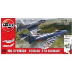 Airfix Gift Set letadla A50185 Mig 17F Fresco Douglas A 4B Skyhawk Dogfight Double 1:72 – Hledejceny.cz