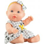Paola Reina Realistická holčička Gréta v světlých šatech Los Peques 21 cm – Hledejceny.cz