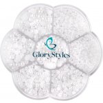 GloryStyles Dekorační perly bílá – Zboží Dáma