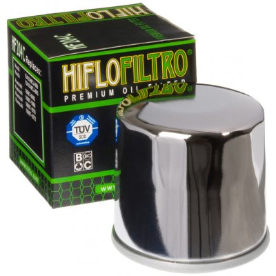 HIFLO olejový filtr HF 204 HONDA/ KAWASAKI/ YAMAHA chromovaný (50) – Hledejceny.cz