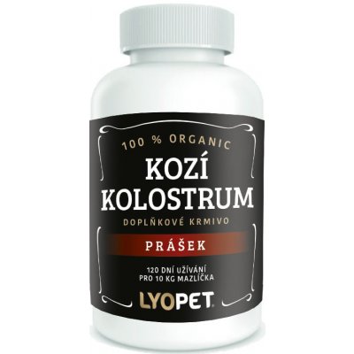 Lyopet Kozí kolostrum 30 g – Zboží Mobilmania