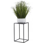 HowHomely Stojan na květiny DD0492 40 x 24 cm antracit – Zbozi.Blesk.cz