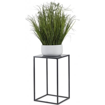 HowHomely Stojan na květiny DD0492 40 x 24 cm antracit – Zbozi.Blesk.cz