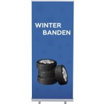 Jansen Display Set Roll-baneru Budget s vytištěným motivem, Zimní pneumatiky, holandsky, 870 x 2080 mm – Zboží Dáma