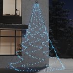 vidaXL LED nástěnný strom s kovovým háčkem 720 LED studená bílá 5m vnitřní venkovní – Hledejceny.cz