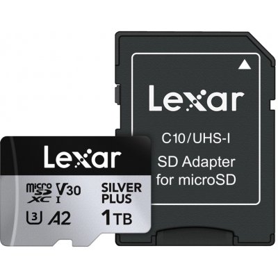 Lexar microSDXC Professional Silver Plus 1TB LMSSIPL001T-BNANG – Zboží Živě