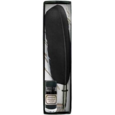 Kaligrafické pero černé - dárkové balení – Zboží Dáma