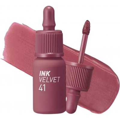 Peripera Ink The Velvet 41 Cool Off Rosy sametový tint na rty pro dlouhotrvající barvu a hydrataci 4 g – Zboží Dáma