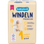 Babylove Premium extra měkké 1 Newborn 2-5 kg 28 ks – Sleviste.cz