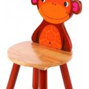 Tidlo dřevěná židle Animal opička