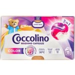 Coccolino Kapsle 3v1 na praní barevného prádla 15 PD – Zbozi.Blesk.cz