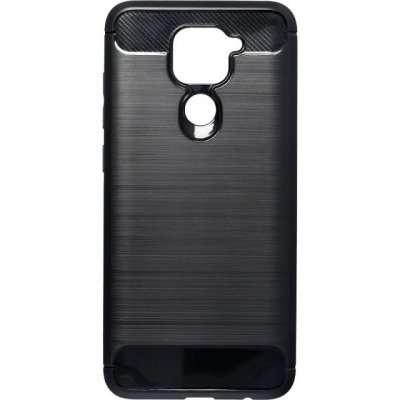Pouzdro Forcell Carbon s výztuhou Xiaomi Redmi Note 9 černé