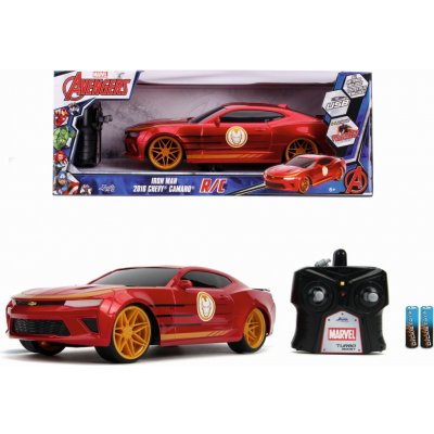 Jada Toys Marvel Diecast Model Iron Man & 2016 Chevrolet Camaro 1:24 – Hledejceny.cz