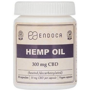 Endoca CBD olej v kapslích konopný extrakt 30 ks