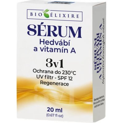 Bioélixire Sérum na vlasy Hedvábí a vitamín A 20 ml – Hledejceny.cz