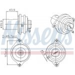 AGR-Ventil NISSENS 98472 – Hledejceny.cz
