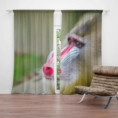 Závěsy Mandril: 2 ks - 140x250 cm - Sablio – Hledejceny.cz