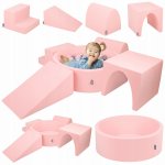 KiddyMoon PPZP-OK30D Suchý bazén + 200 míčků – Hledejceny.cz