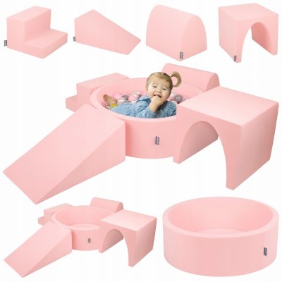 KiddyMoon PPZP-OK30D Suchý bazén + 200 míčků – Hledejceny.cz