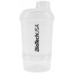 Biotech USA BioTechUSA šejkr Wave+ Nano 300ml +150ml - bílá – Zboží Mobilmania
