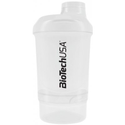 Biotech USA BioTechUSA šejkr Wave+ Nano 300ml +150ml - bílá – Zboží Mobilmania