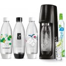 SodaStream Spirit Black + Náhradní láhve FUSE 3 x 1l