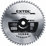 EXTOL PREMIUM Kotouč pilový s sk plátky, o 350x3,3x30mm, 54t 8803252 – Zboží Dáma