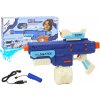 LEAN Toys M416 dobíjecí vodní puška 650ml modrá