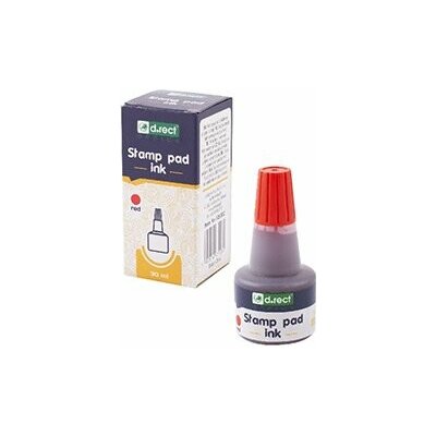 Leviatan Razítkovací barva - červená, 30 ml 105302 – Zboží Živě