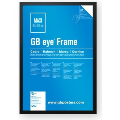 Rám na plakát - Maxi, černý (61x91.5) FMMXA1BK – Hledejceny.cz