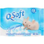 Q-Soft Vlhčený super jemný 60 ks – Sleviste.cz