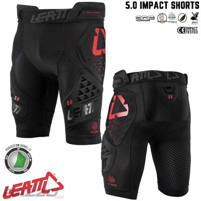 kraťasy s chrániči Leatt IMPACT SHORT 3DF 5.0 – Hledejceny.cz