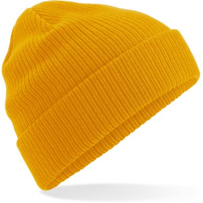 Beechfield Čepice B 50N bio bavlna mustard Hořčicová – Hledejceny.cz