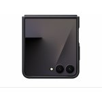 Samsung Z Flip7 Ochranný kryt z veganské kůže černý EF-VF766PBEGWW – Sleviste.cz
