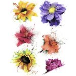 Ag Design F 1058 samolepicí dekorace na zeď Květiny rozměry 65x85cm – Zbozi.Blesk.cz