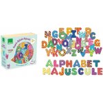 Vilac Dřevěné magnetky velká abeceda 56 ks – Zboží Dáma